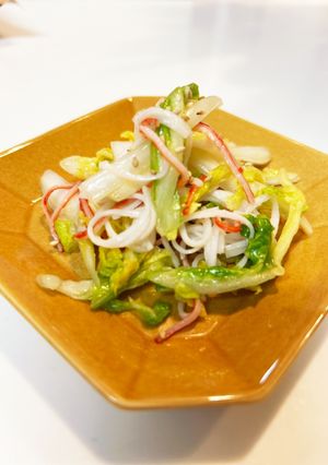 白菜とカニカマのナムル　和え物-レシピのメイン写真