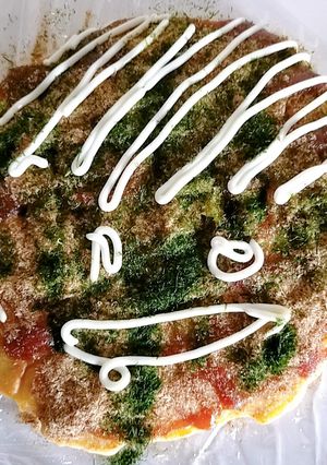 米粉と豆腐でヘルシー♪お好み焼き-レシピのメイン写真