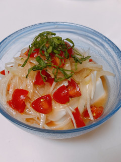 柚子胡椒香る♪和風豆腐サラダ-レシピのメイン写真
