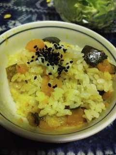 ♡かぼちゃご飯(冬至にもgood)-レシピのメイン写真