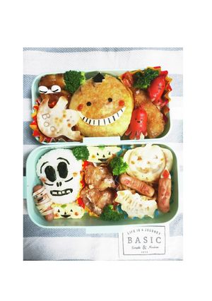 コロ先生★ハロウィン★キャラ弁-レシピのメイン写真