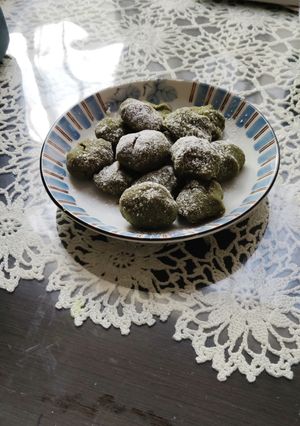 米粉の抹茶スノーボール-レシピのメイン写真