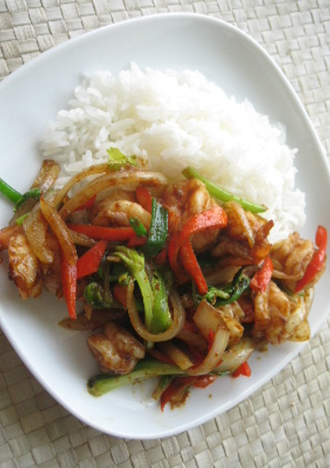タイ風エビの炒め物-レシピのメイン写真