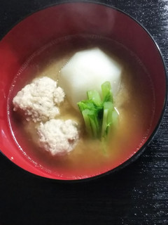 汁女優になれるかな?カブと鶏団子の有田汁-レシピのメイン写真