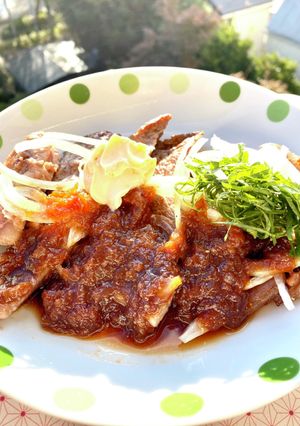 レモンバターと青じそ、玉ねぎのステーキ-レシピのメイン写真