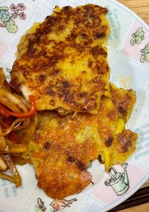 米粉で☆もちっとじゃがいもパンケーキ-レシピのメイン写真