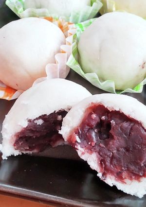 ほっこり☆米粉の蒸しまんじゅう-レシピのメイン写真