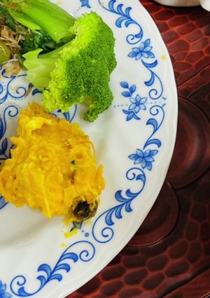 カボチャとクリームチーズのサラダ-レシピのメイン写真