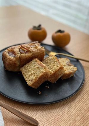 柿のパウンドケーキ-レシピのメイン写真