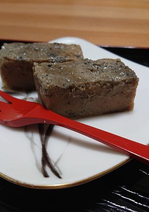 レンチンで簡単♪ 黒糖きなこういろう-レシピのメイン写真