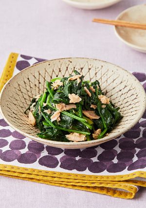 だしうま！ほうれん草とツナの白だし和え-レシピのメイン写真