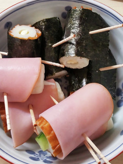 サッと出来るちくわの2種巻きおかず-レシピのメイン写真