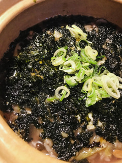 おなべの〆●十六穀米の海苔雑炊-レシピのメイン写真