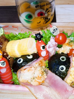 娘のハロウィンお弁当 R4.10.31-レシピのメイン写真