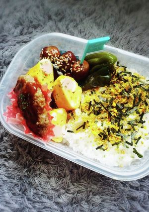 息子弁当★10/31-レシピのメイン写真