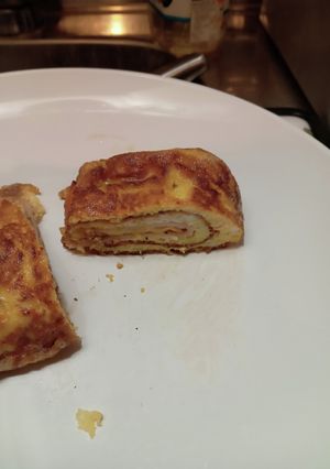 生姜とベーコンの卵焼き-レシピのメイン写真