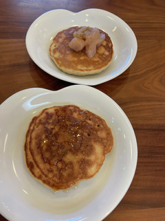 バナナと米粉のパンケーキ-レシピのメイン写真