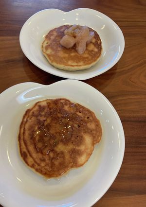バナナと米粉のパンケーキ-レシピのメイン写真