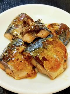 朝食お弁当に。さば缶で☆さばの照り焼き-レシピのメイン写真