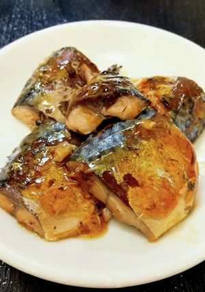 朝食お弁当に。さば缶で☆さばの照り焼き-レシピのメイン写真