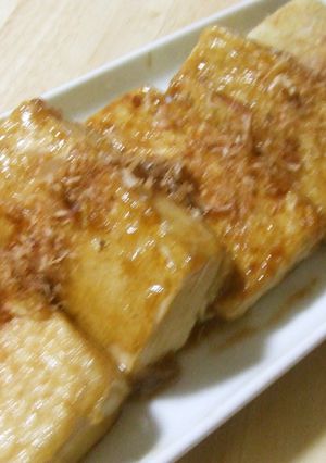 お豆腐ステーキ バター風味のソースで-レシピのメイン写真