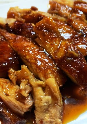超簡単!お酢で照焼チキン ほったらかし可-レシピのメイン写真