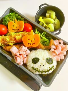 *ハロウィンお弁当*-レシピのメイン写真