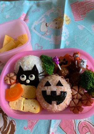 ハロウィンお弁当-レシピのメイン写真