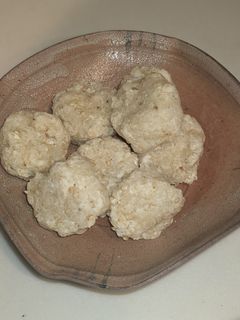 鍋の米だんご-レシピのメイン写真