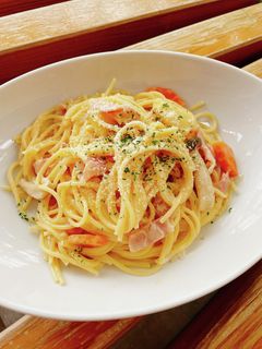 シチューでカルボナーラ-レシピのメイン写真