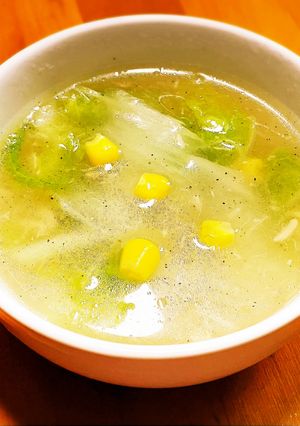 寒い夜に☆白菜とツナのスープ-レシピのメイン写真