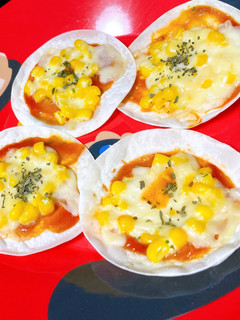 スナック感覚! 餃子の皮ピザ-レシピのメイン写真