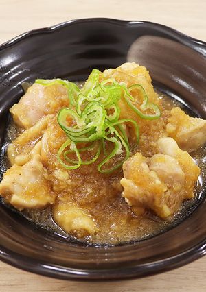 本当に簡単!レンジで鶏肉のみぞれ煮-レシピのメイン写真