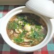 ささみと昆布で中華粥