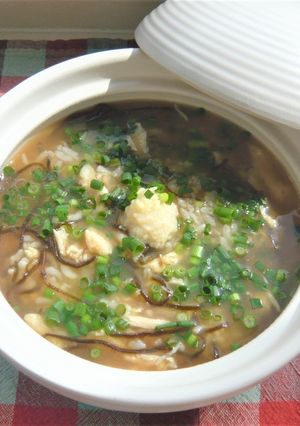 ささみと昆布で中華粥-レシピのメイン写真