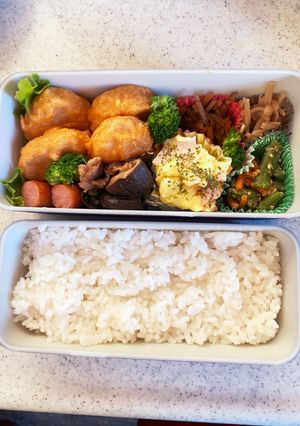 兄高校生お弁当221031-レシピのメイン写真