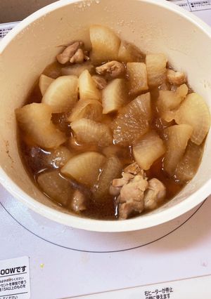 【茶色いおかず】大根と鶏肉の煮物-レシピのメイン写真