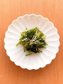 ほうれん草のしらす和え-レシピのメイン写真