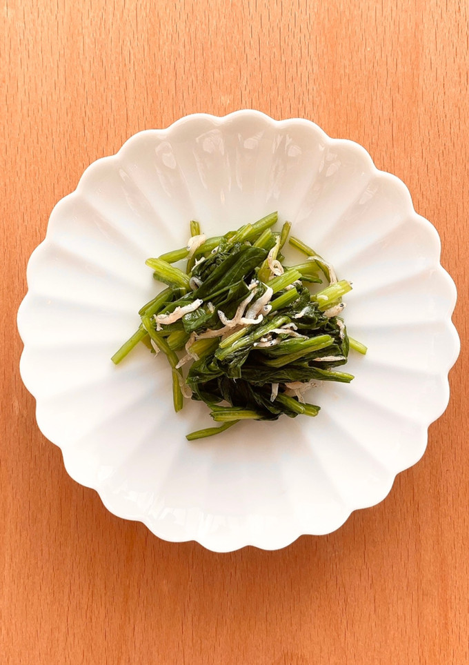 ほうれん草のしらす和え-レシピのメイン写真