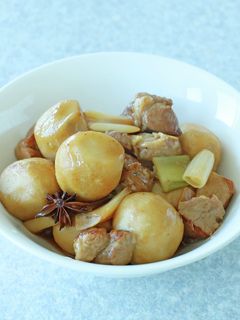 里芋と豚の中華煮【JA福井県】-レシピのメイン写真