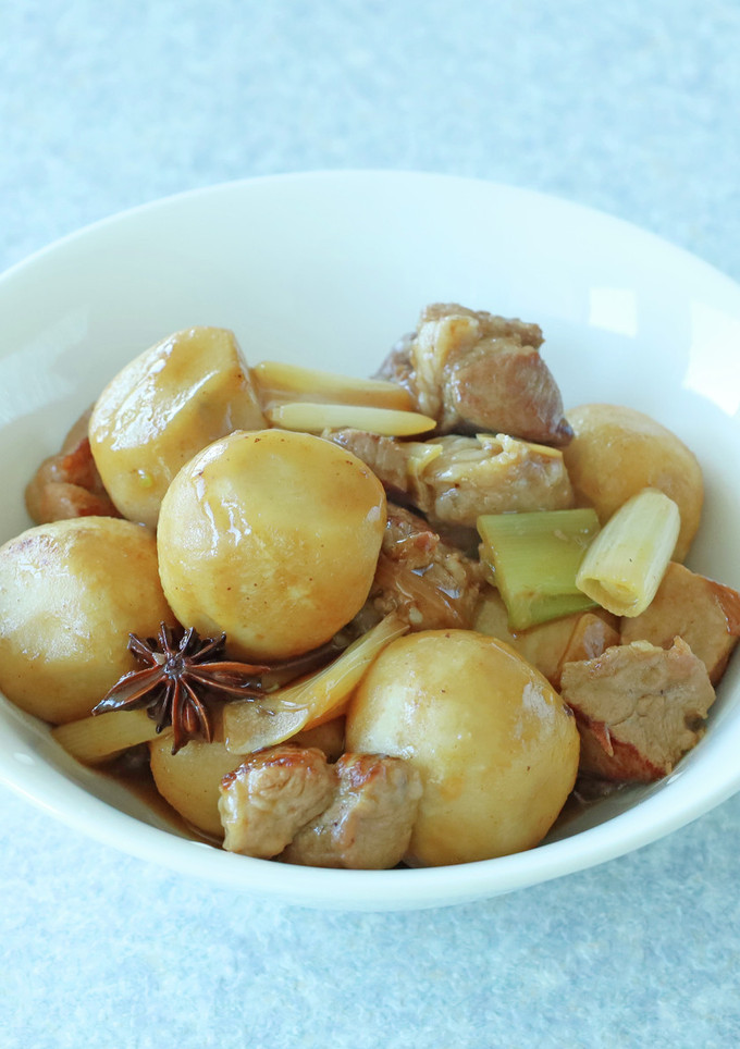 里芋と豚の中華煮【ＪＡ福井県】-レシピのメイン写真