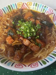 カボチャとしめじのアヒージョ・ラーメン-レシピのメイン写真