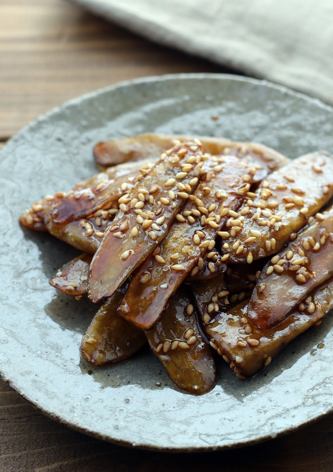 ごぼうの甘辛揚げ-レシピのメイン写真