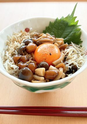 きのこヘルシー＊しらす丼＊-レシピのメイン写真