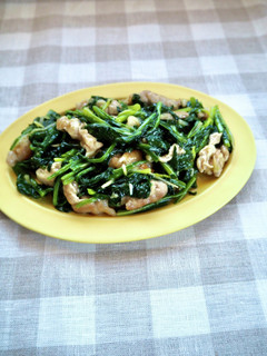 ほうれん草と豚肉のチンジャオロースー風-レシピのメイン写真