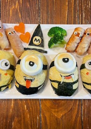 可愛すぎる♡ミニオンオムライス-レシピのメイン写真