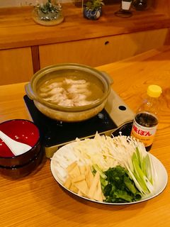 おうちごはん 家飲み2人(水炊き)-レシピのメイン写真