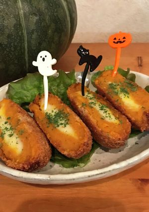 とろ〜りチーズのかぼちゃコロッケ-レシピのメイン写真