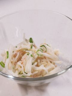 5分で大根サラダ-レシピのメイン写真