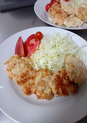 鶏肉の落とし焼き-レシピのメイン写真
